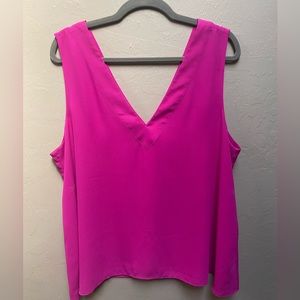 Lilly Pulitzer V-Neck Layered Tank XL